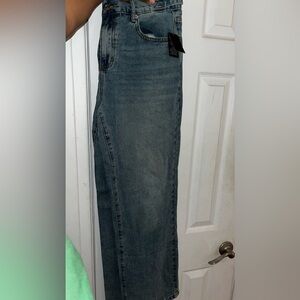 Fashion Nova: Drop waist straight leg jeans